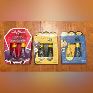 Sally Hansen limited-edition / bundle of 3 nail polish sets.